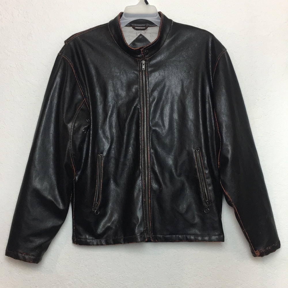 ✅Men VTG BC ETHIC Customs Crafted Outerwear Jacket Size L